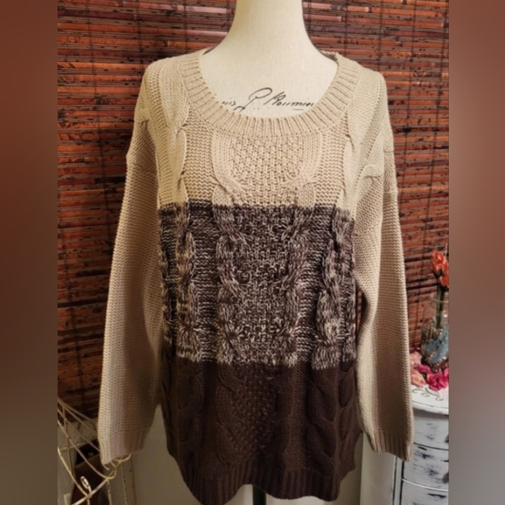 Carol Rose Colorblock Sweater